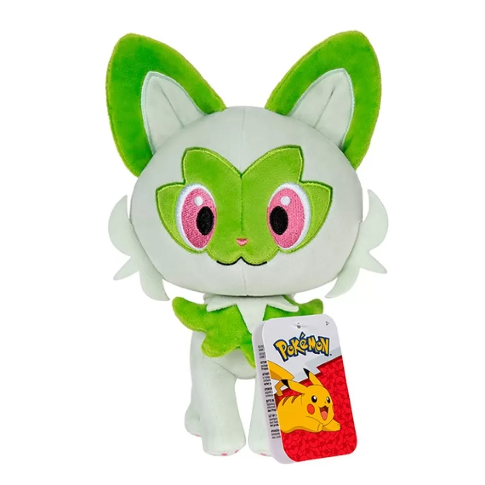 Ver Más>Juguetes Pokemon Pokemon Peluche Sprigatito Generacion Ix 21Cm