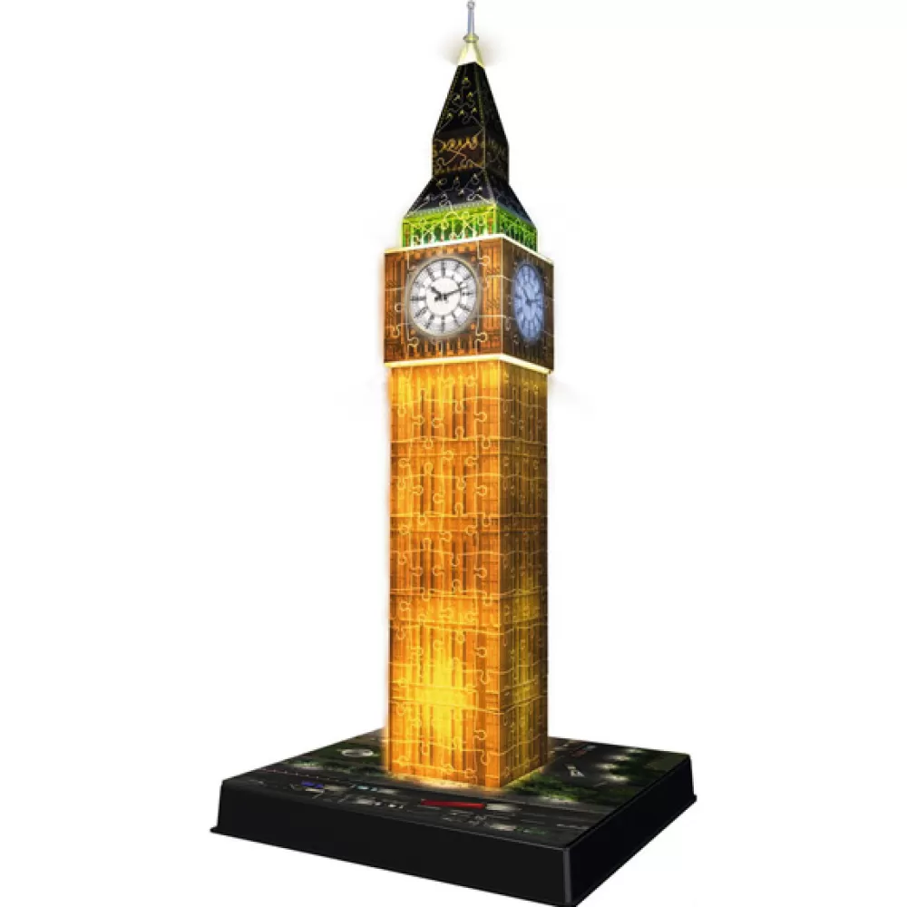 Puzzles 3D>Juguetes Ravensburger Puzzle 3D Big Ben Noche Led