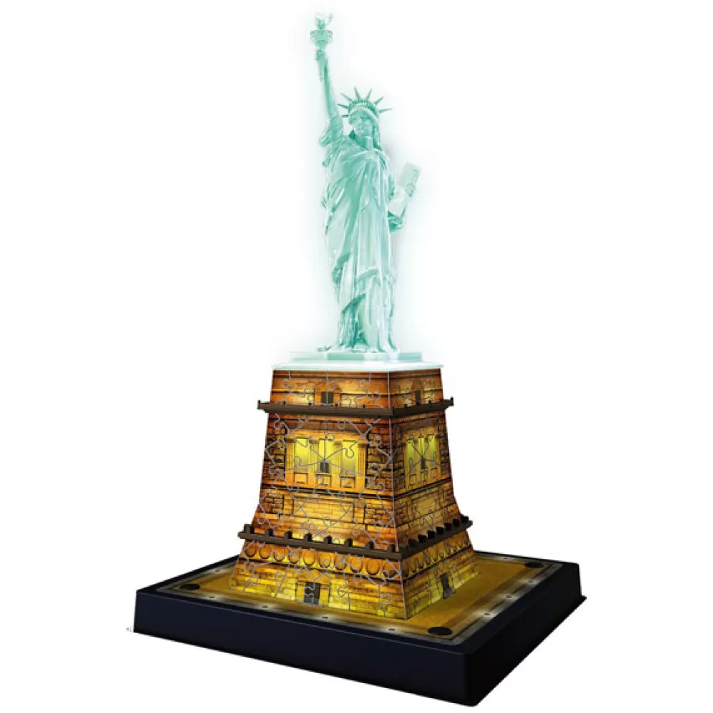 Puzzles 3D>Juguetes Ravensburger Puzzle 3D Estatua De La Libertad Led