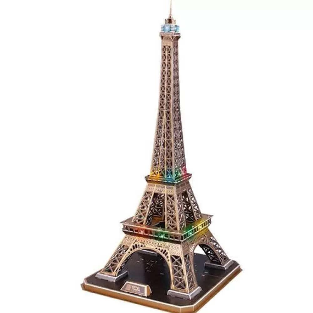 Puzzles 3D>Juguetes World Brands Puzzle 3D Torre Eiffel Con Leds