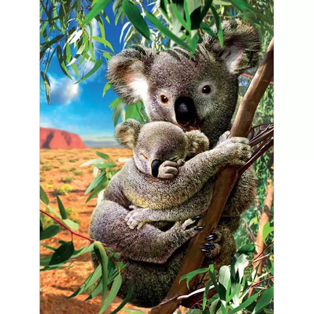 Puzzles De Animales>Juguetes Educa Borras Puzzle 500P Mama Y Bebé Koala