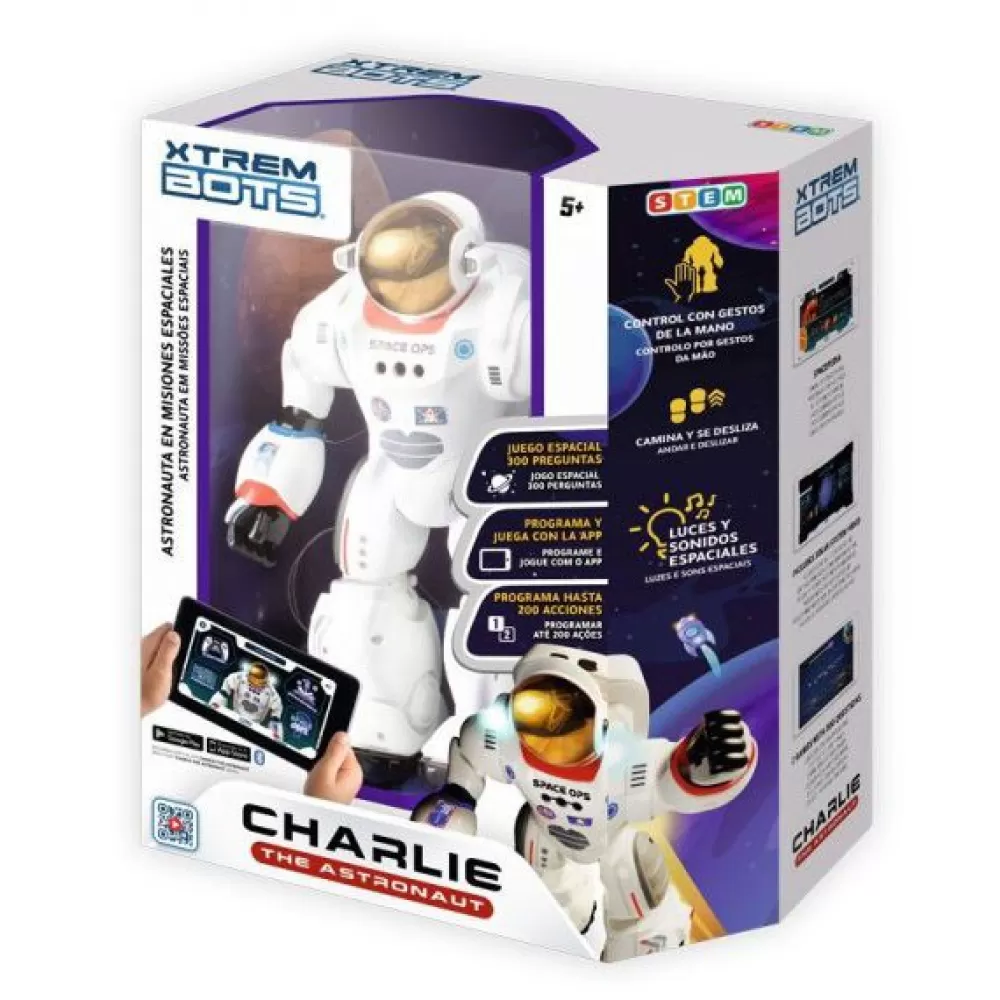 Juguetes World Brands Robot Astronauta Charlie The Astronaut Interactivo Outlet