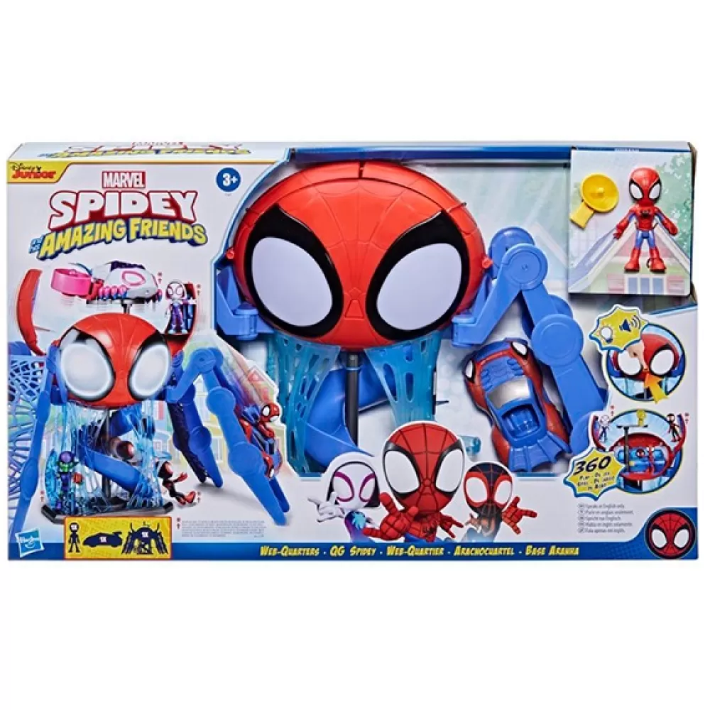 Juguetes Spiderman Spidey Webquarters Aracnocuartel Discount