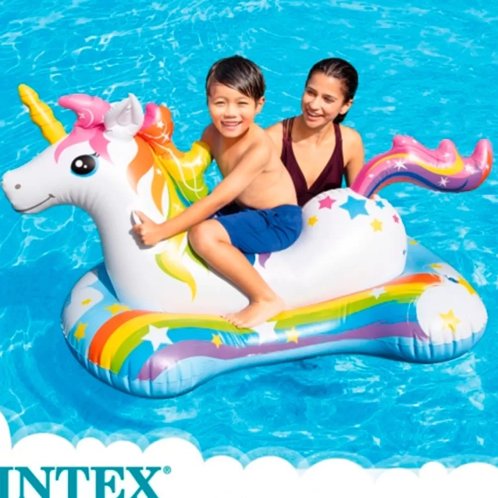 Juguetes Intex Unicornio Hinchable Infantil 163Cm Fashion